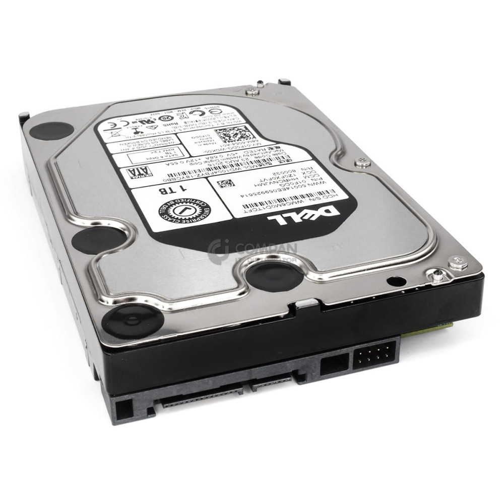 1F0DG DELL HDD 1TB 7.2K SATA 3.5" LFF